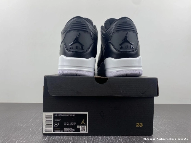 Official Maikesneakers Jordan Monday Retro 3 Cyber (2016) 136064-020 0701